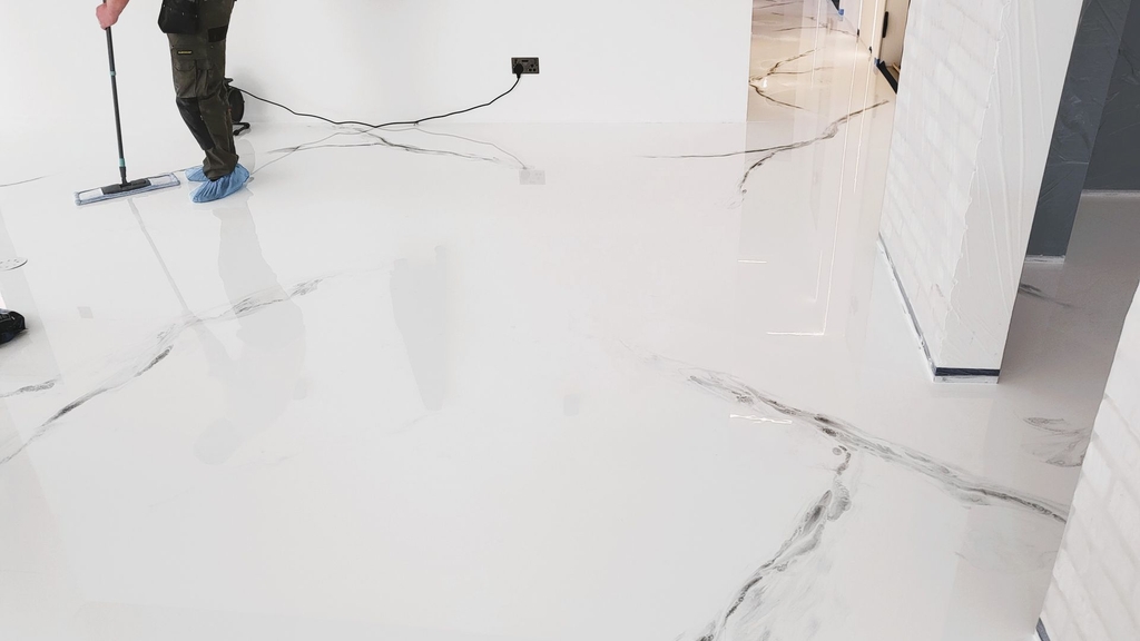 epoxy design floor