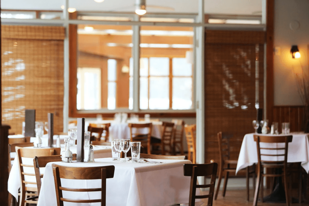 An empty restaurant